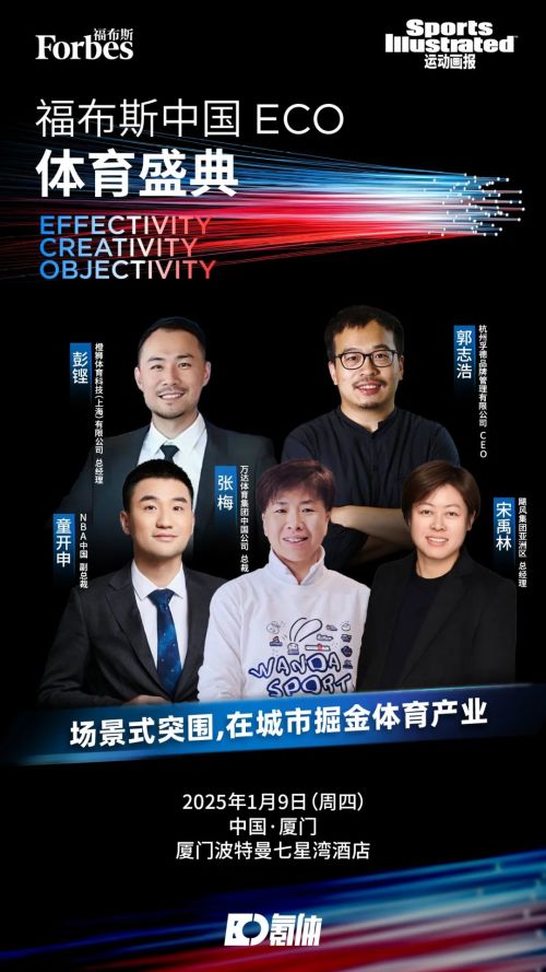 赛事为媒如何在城市海豚体育平台掘金体育产业？ 福布斯中国ECO盛典圆桌预热(图1)